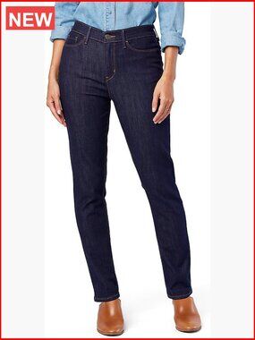 Classic Taper Jeans with Super-Soft Stretch Denim